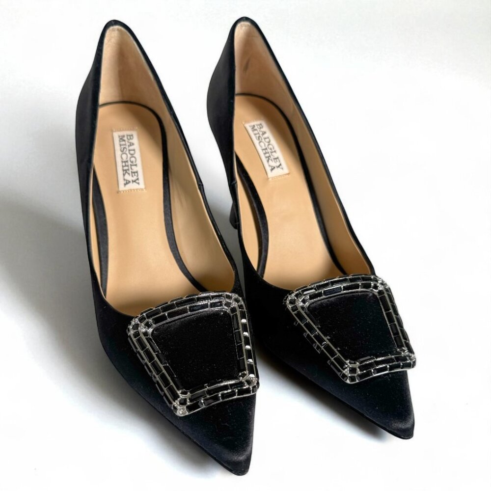 Badgley Mischka Aubree Pointed Toe Pumps | Size 8 | NWT w/ BOX & Dust Bag